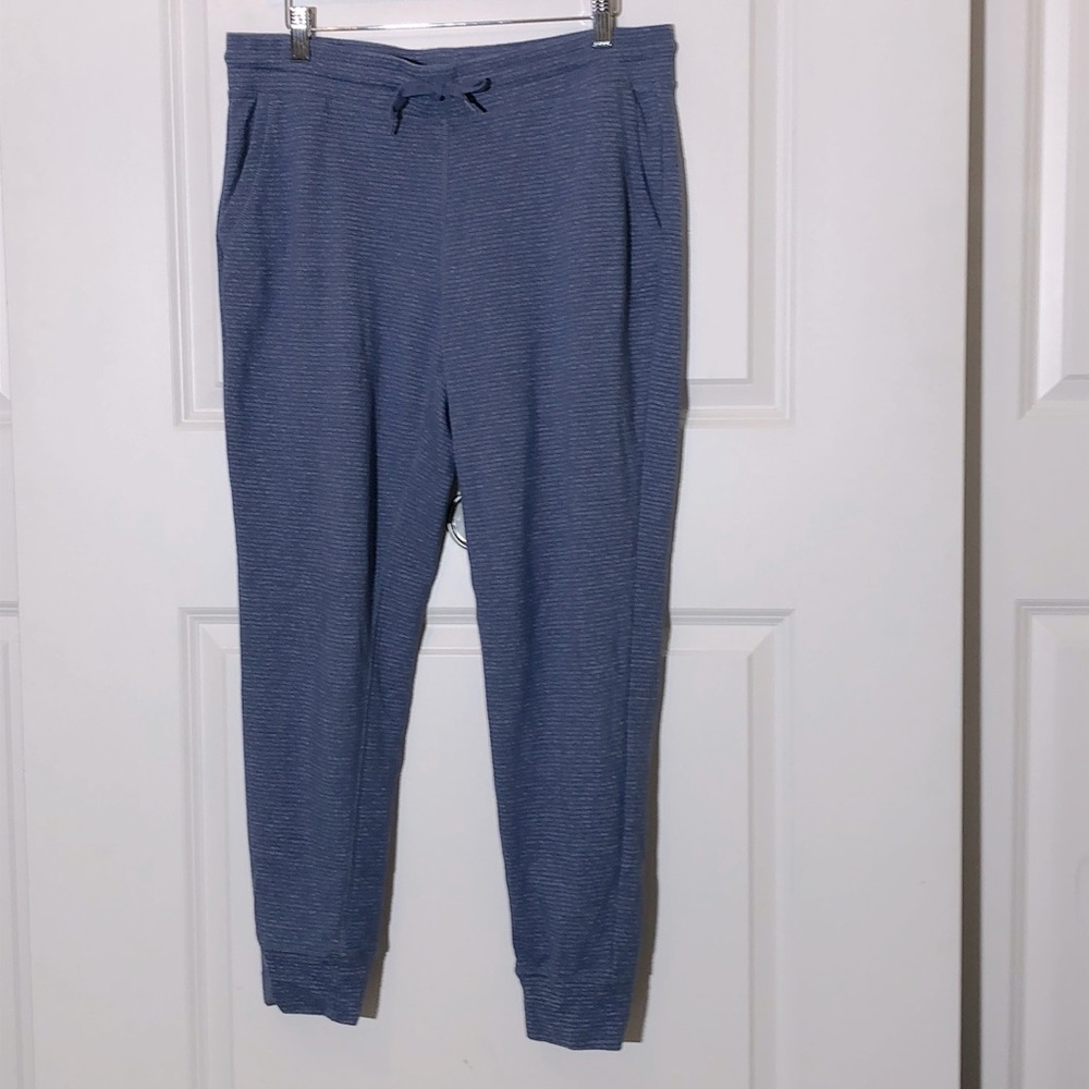 Champion Elite Blue Jogger Sweatpants Large Workout Loungewear
